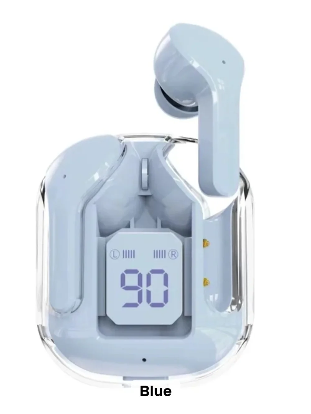 New Wireless Earbuds  - Light Blue